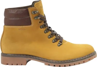 Produktbild von Elegante Herren Stiefel aus Nubukleder Braun zum Schnüren Größe 40