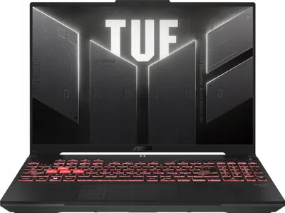 Obrázek produktu pro ASUS TUF Gaming A16 FA607NU-R5165W Ryzen 5 7535HS 16,0" FHD+ 144Hz Value IPS-úroveň 300 nitů AG 16 GB DDR5 SSD 512 GeForce RTX 4050 6 GB LAN WLAN+BT Kamera 720p 56 Wh Win11 Mecha Grey