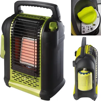 Immagine prodotto di Stufa a gas portatile per campeggio - Stufa Vetroceramica da 2 kW con accensione piezoelettrica