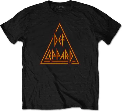 Produktbild von Def Leppard Classic Triangle Black XL T-Shirt