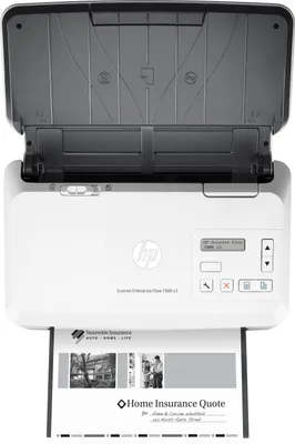 Obrázek produktu pro HP Scanjet Enterprise Flow 7000 s3, 216 x 3100 mm, 600 x 600 DPI, 24 bit, 24 bit, 75 str. za minutu, 75 str. za minutu