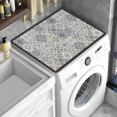 Immagine prodotto di Wasmat 50 x 60 cm, morbido e personalizzabile, universale, per lavatrici e asciugatrici.