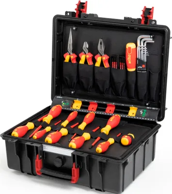 Produktbild von Wiha 9300-70402 Tool Case Basic Set L electric 39-pcs.