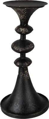 Produktbild von Clayre & Eef Kerzenständer 34 cm Schwarz Metall