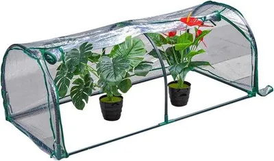 Produktbild von Famanu Foliengewächshaus transparent - 130 x 60 x 50 cm
