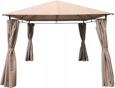 Zdjęcie produktu dla Pawilon ogrodowy altana JUKON 300x300xH270cm beżowy