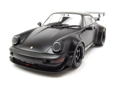 Produktbild von Solido 421186353 Porsche RWB RAUH-Welt Body Kit Darth Vader 2016 schwarz 1:18