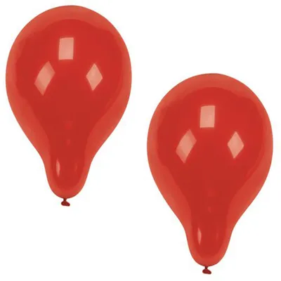 Zdjęcie produktu dla Papstar Luftballons rot Helium geeignet Durchmesser 25cm 100 Stück