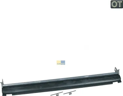 Produktbild von Bosch Siemens Türdichtung, Dichtung unten mit Halteklammern für Spülmaschine, Geschirrspüler - Nr.: 00668079, 668079