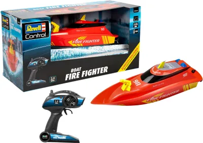 Produktbild von Revell RC Feuerlöschboot Ferngesteuertes Speedboot rot