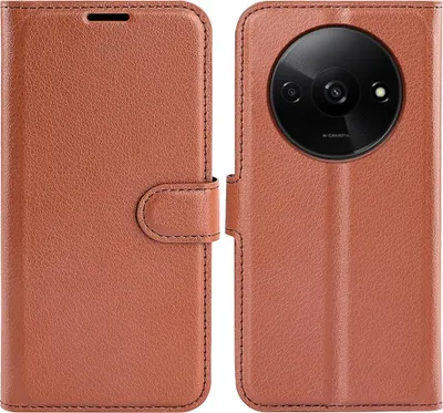 Produktbild von Xiaomi Redmi A3 Hülle - Coverup Klapphülle - Braun