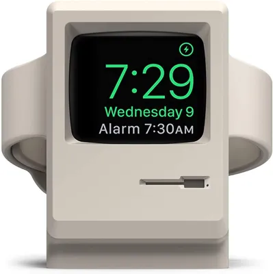 Image de Support de charge pour Apple Watch en blanc