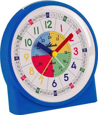 Obrázok produktu pre Atlanta 2125/15 Detský budík s tichým režimom Modrý