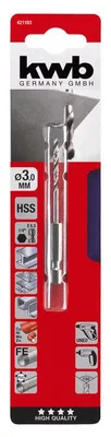 Zdjęcie produktu dla Wiertło Do Metalu Kwb 3X45X79