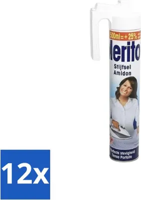 Produktbild von Merito - Stärke - 500 ml - Vorteilspack - 12 Stücke