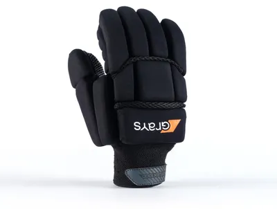 Produktbild von Grays Hockeyhandschuhe Proflex 1000 Gloves schwarz - Größe LH Small