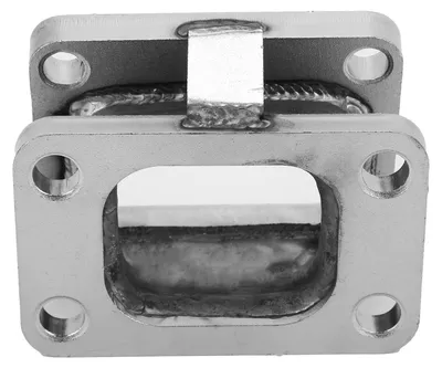 Image de Adaptateur de bride de collecteur d'échappement turbo à 15 degrés pour T3 à T4 – Accessoire en acier inoxydable