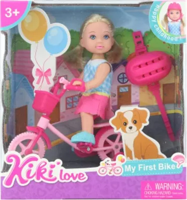 Image de Poupée avec vélo