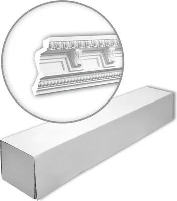 Produktbild von Profhome 150169 Eckleisten 1 Karton SET mit 4 Zierleisten | 8 m