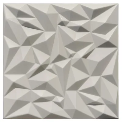 Imagen del producto de Paneles de pared 3D de poliestireno, 50x50 cm, juego de 32 unidades