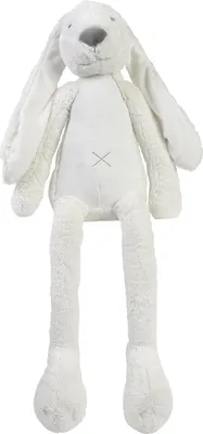 Imagen del producto de Happy Horse: Peluche gigante de conejo, modelo Richie, color marfil. Gran figura de peluche