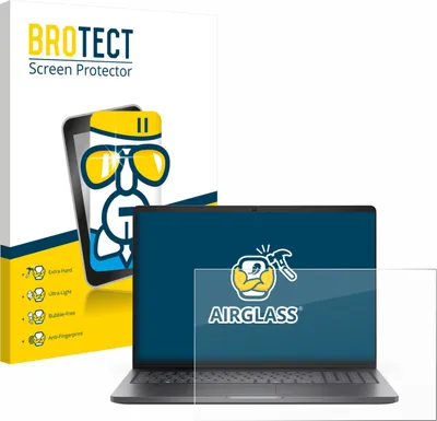 Produktbild von BROTECT Schutzglas für Dell Pro 16 PC16250 Schutzfolie Panzer Folie Glas Display Schutz klar