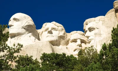 Produktbild von USA Kunstdruck Bild - Mount Rushmore, US Präsidenten (120 x 180 cm)