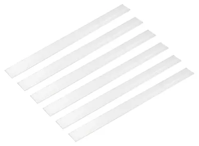 6 Alu-Flachstäbe 1,5 mm x 30 mm x 305 mm, 6061 Aluminium