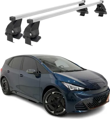 Image de Menabo Dachträger Grundträger für Cupra Born 2021-2025 FL Stahl Grau 2tlg