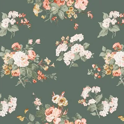 Produktbild von Vliestapete 114896 Laura Ashley Rosemore Grün