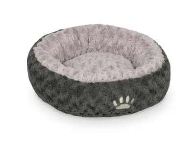 Produktbild von Nobby Donut Seoli dunkelgrau/hellgrau für Hunde, Durchmesser: 100 cm