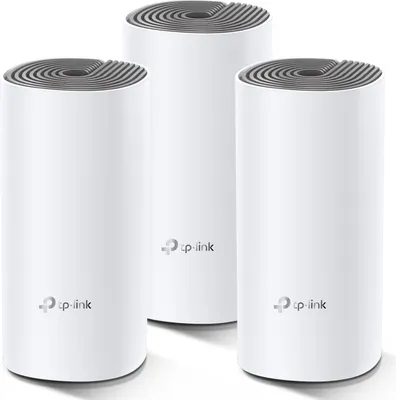 Obrázok produktu pre TP-Link Deco E4 (3-balenie) AC1200 Celodomáci Mesh Wi-Fi systém