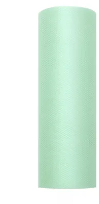 Immagine prodotto di 1 rotolo di tulle - 15 cm x 9 m - menta
