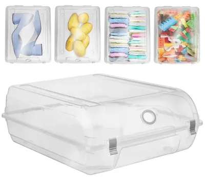 Obrázok produktu pre Úložná zásuvka na topánky - škatuľa na topánky - plast - 37 x 29 cm