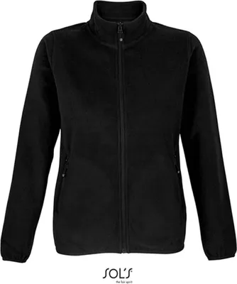 Produktbild von SOLs 03824 | WomenŽs Factor Zipped Damen Fleece Jacke - Farbe: Black - Größe: L