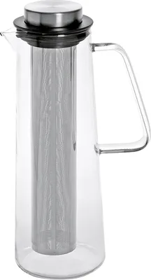 Produktbild von WEIS Glaskaraffe 1l mit Edelstahlfilter