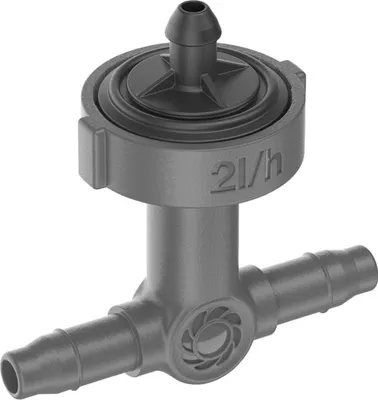 Produktbild von Micro-Drip-System Reihentropfer 2 l/h (dunkelgrau, 10 Stück, Modell 2023)