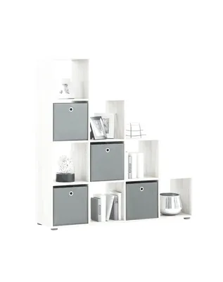 Produktbild von FMD Möbel MEGA 2 Raumteiler - Eiche - Maße: 138,5 cm x 143,5 cm x 33 cm; 248-002