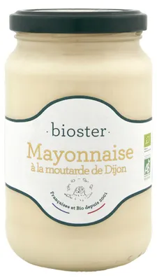 MAJONEZ JAJECZNY Z MUSZTARDĄ DIJON BIO 470 g - BIOSTER