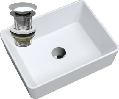 Produktbild von Waschbecken mit Granitarbeitsplatte Cork chrom