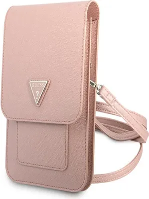 Produktbild von Guess Handtasche Guwbsatmpi Rosa/Rosa Saffiano Dreieck