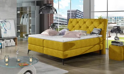 Produktbild von Chesterfield Bett Polsterbett Doppelbett Betten Big XXL Designer Luxus Boxspring