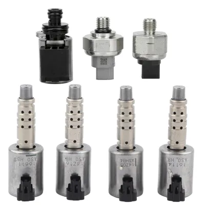 Obrázok produktu pre Sada elektromagnetických ventilov na výmenu, kompatibilná s modelmi RE0F10D, JF016E, JF017E, určená ako náhrada pre vozidlá Nissan Sylphy