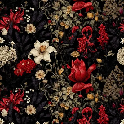 Image de OUTDOOR DEKOSTOFFE OXFORD - Motiv Blumen I DX5182