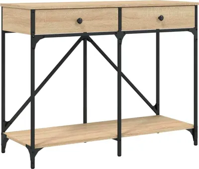 Obrázek produktu pro Konzolový stolek dub sonoma 100 x 39 x 78,5 cm kompozitní dřevo