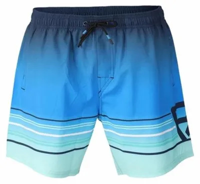 Productafbeelding van BRUNOTTI WT BRU Conic Stripe Zwemshorts, heren, neonblauw, maat XL