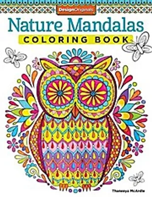 Immagine prodotto di Libro da colorare dei mandala della natura