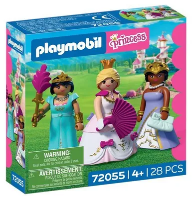 Image de PLAYMOBIL Trio de Princesses 72055