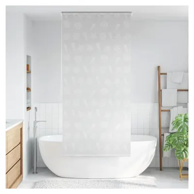 Produktbild von Duschrollo 120x240cm mit Seesternmuster