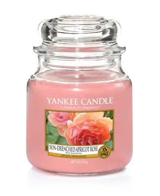 Produktbild von Yankee Candle Classic Medium Jar Candles Duftkerze Sun-Drenched Apricot Rose 411 g